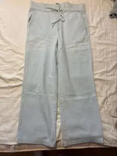 Cotton wide pants 古着　コットン　ワイドパンツ