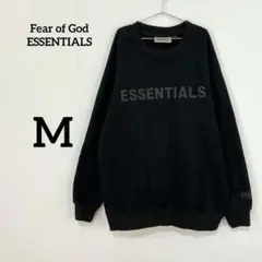 【Fear of God ESSENTIALS】クルーネックスウェット ブラック