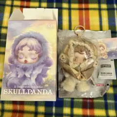 スカルパンダ L'impressionnisme ぬいぐるみペンダント