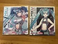 初音ミク ミニ色紙 レーシングミク　色紙　2個セット