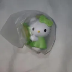 サンリオよつばのクローバーマスコット　ハローキティ　カプセルトイ