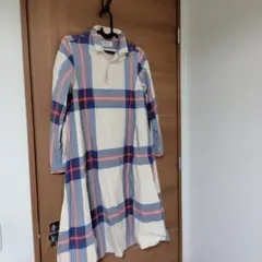 BEAMS BOY　ビッグチェック　ワンピースのサムネイル