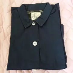 ネイビー トレンチコート ヒップ丈