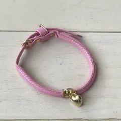 【訳あり美品！処分前】birdie バーディ　犬用　首輪　　　ピンクのサムネイル