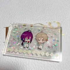 あんスタ　真白友也　礼瀬マヨイ　スノードーム風リキッドアクリルキーホルダー