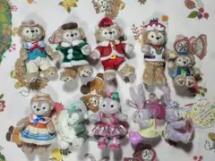 ダッフィーフレンズ ぬいぐるみバッジ 10体詰め合わせ