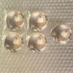 プロセカ グリッター 缶バッジ 28b 青柳冬弥