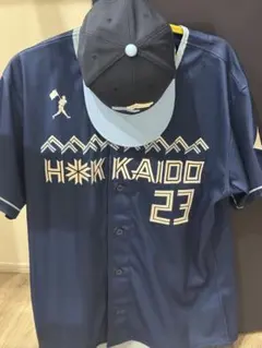 【即購入可】WE LOVE HOKKAIDOユニフォームMサイズ伏見寅威帽子付き