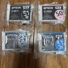 EPSON 純正インクカートリッジ 4本セットのサムネイル