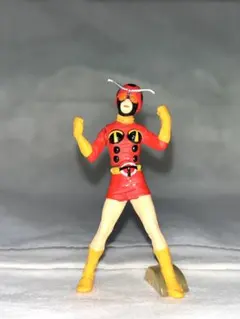 電波人間タックル・フィギュア人形。【15cm程のもの　社名不明？】。 電波人間タックル・フィギュア人形。【15cm程のもの 社名不明