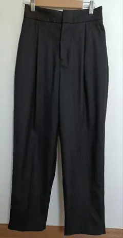 ブラック スラックス パンツ Sサイズ