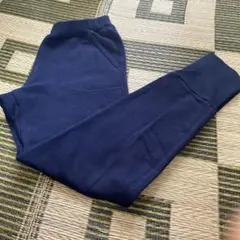 ネイビー ロングパンツ サイズ測定あり　無印良品