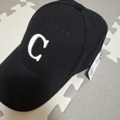 COLONY2139 メルトンロゴ刺繍キャップ ブラックのサムネイル