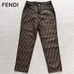 レア　美品　正規品Fendi フェンディー　ウィメンズ　パンツ お取り引き決定】フェンディ ズッカパンツ