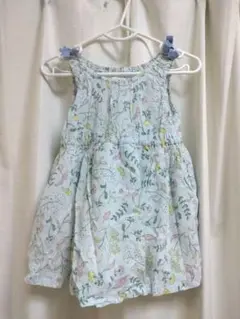 ベビー　Biquette Club　花柄　ノースリーブワンピース 80cmのサムネイル