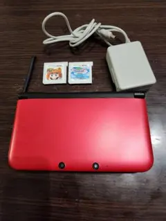 ニンテンドー3DS LL レッド 本体 充電器付き
