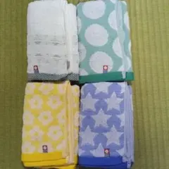 今治タオルセット（ドット・星・花柄）