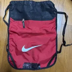 Nike ドローストリングバック 赤黒