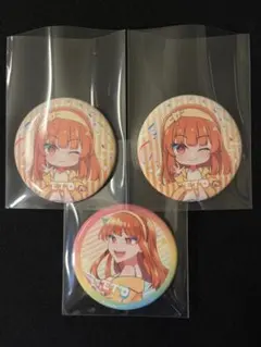 カラフルピーチ えとさん 缶バッジ 3点セット