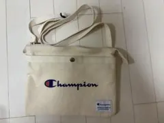 Champion サコッシュ アイボリー ショルダーバッグ