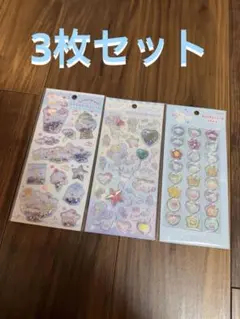 キラキラ　カプセル　ラインストーン　おはじき　シール　シナモロール　サンリオ