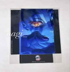 映画 鬼滅の刃 入場者特典 17弾 キービジュアル クリアスタンド 猗窩座