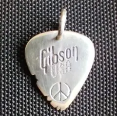 Gibsonピック型 ペンダントトップ Silver925 チャーム