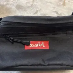 xgirl ブラック ボディバッグ