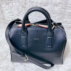 Paul Smith 2way ボストン ショルダー ポールスミス ブラック 黒のサムネイル