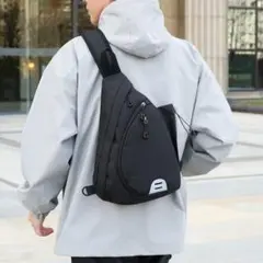 ボディバッグ ワンショルダーバッグ メンズ 軽量 斜め掛け 肩掛けバッグ 左右