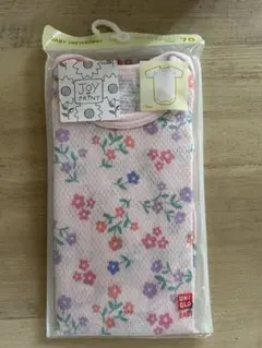 UNIQLO JOYofPRINT 花柄 Babyボディースーツ 70