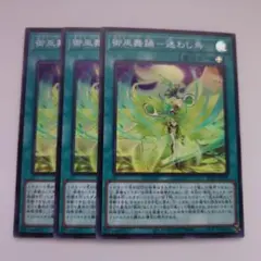 遊戯王 御巫舞踊―迷わし鳥 スーパーレア 3枚セット