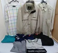 新品〜やや汚　サイズLL　トップス　9点　VALENTINO DUNLOP 他のサムネイル