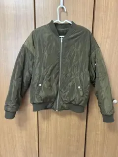 古着　リバーシブル　ジャケット ボア　× キルティング MA-1風