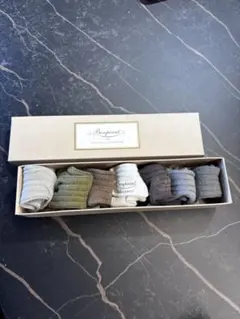ロロピアーナ Loro Piana カシミヤソックス6点セット - メルカリ