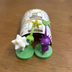 紫ピクミン　ヒカリピクミン　ピクミンチョコエッグ