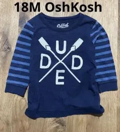 OshKosh 長袖カットソー 18M ネイビー