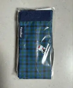 ♡新品未使用♡《ファミリア》シュパットS 青系ファミリアチェック