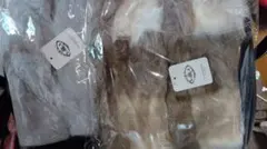 ショール ふわふわ フェイクファー 2枚セット