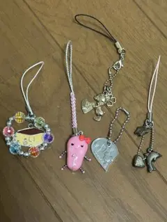 キャラクター ストラップ 5個セット