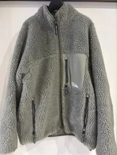 【FIRST DOWN】ファーストダウン フリースジャケット カーキ