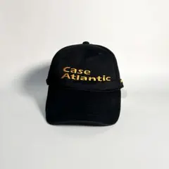 【古着、ヴィンテージ】デッドストック　石油会社キャップ　企業ロゴ　刺繍