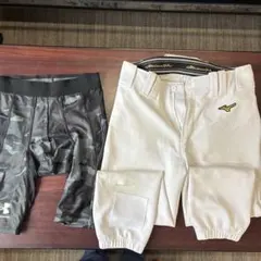Mizuno Pro 野球ユニフォームパンツ L アンダーアーマー　スパッツLのサムネイル