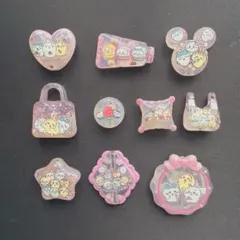 ちいかわ 夜光 ピンク アクリル ビーズ セット