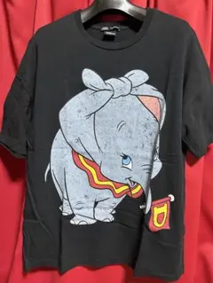 ZARA × ディズニー ダンボ Tシャツ ブラック Mサイズ