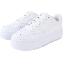 ナイキ(NIKE)スニーカー コート ビジョン アルタ LTR ホワイト 厚底