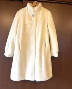 trube ファーコート　アイボリー