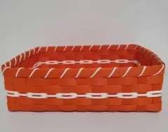 エコクラフト　オレンジかご