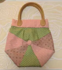 ハンドメイド　ミニトートバッグ【新品未使用】