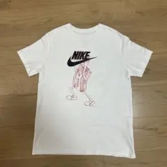 NIKE グラフィックプリント Tシャツ ホワイト L